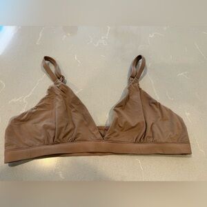 SKIMS Triangle Bralette Large Umber